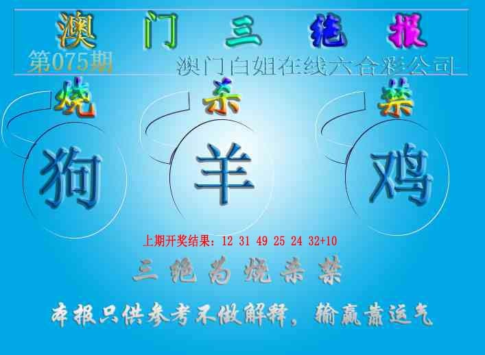 075期三绝报（新版）[图]